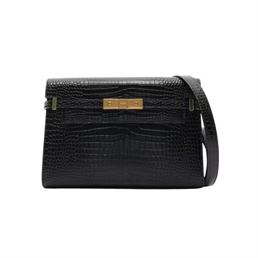SAINT LAURENT YSL 聖羅蘭 Manhattan 肩背包 鱷魚壓紋 牛皮 579271