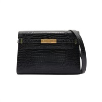 SAINT LAURENT YSL 聖羅蘭 Manhattan 肩背包 鱷魚壓紋 牛皮 579271