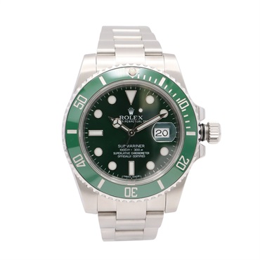 ROLEX 勞力士 Submariner Date 腕錶 綠色錶盤 不鏽鋼 116610LV