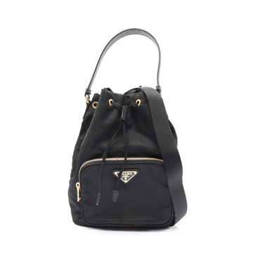 PRADA 普拉達 兩用包 黑色 尼龍帆布 1BH097 1BH097