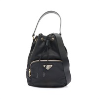 PRADA 普拉達 兩用包 黑色 尼龍帆布 1BH097 1BH097