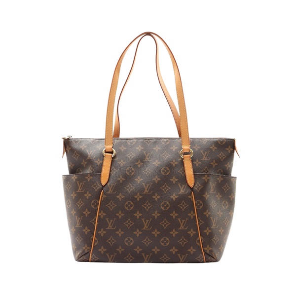 LOUIS VUITTON LV 路易威登 Totally MM 肩背包 棕色 原花帆布 M56689