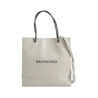 BALENCIAGA 巴黎世家 小號購物包  兩用包 灰色 牛皮 568813