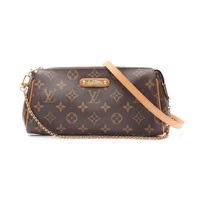 LOUIS VUITTON LV 路易威登 Eva 兩用包 棕色 原花帆布 M95567