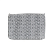 GOYARD 高雅德 Senat MM 手拿包 灰色 PVC塗層帆布 SENAT2MMLTY
