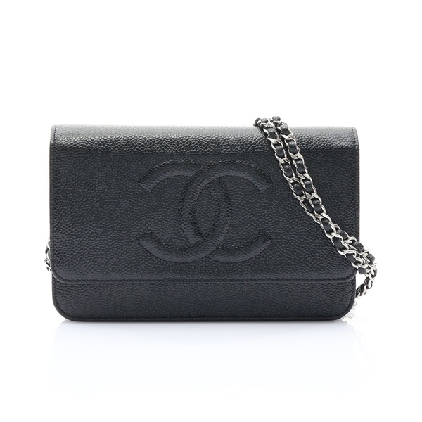 CHANEL 香奈兒 Timeless CC WOC 鍊帶 肩背包 菱格紋牛皮 A48654