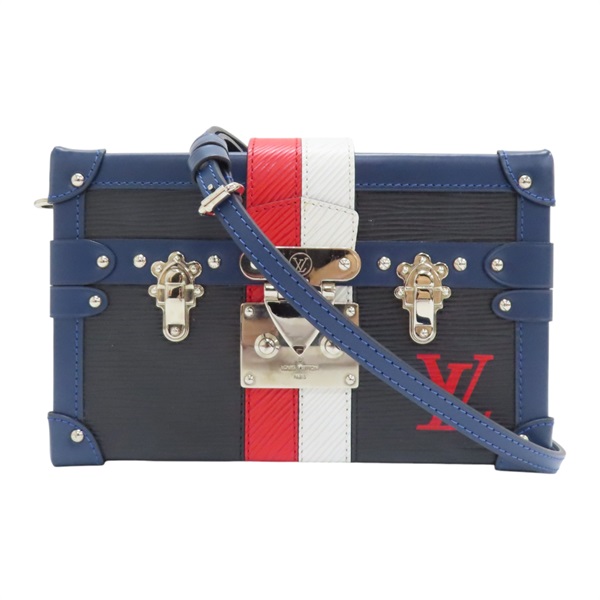 黑色 藍色 EPI皮革 Petite Malle 肩背包 M52108