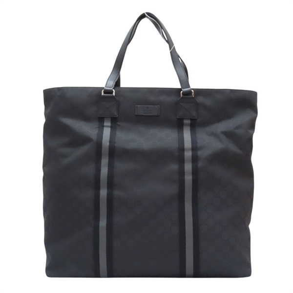 黑色 LOGO尼龍 牛皮 手提包 托特包 449179