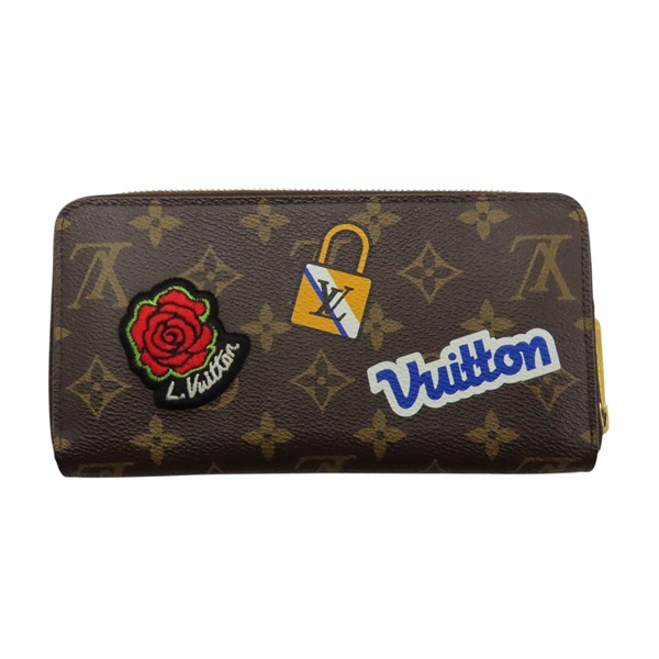 【再降價】棕色 帆布 Zippy Wallet 拉鍊長夾【LOUIS VUITTON LV 路易威登】 M63392