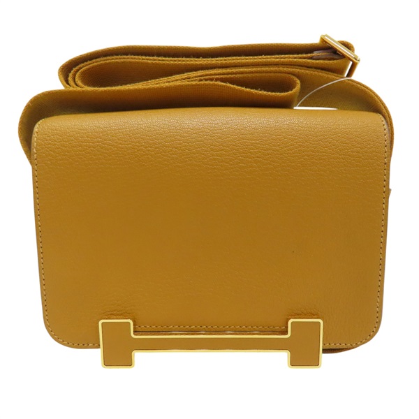 焦糖色 Chevre牛皮 geta 肩背包 U刻【HERMES 愛馬仕】