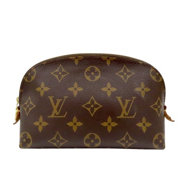 棕色 原花塗層帆布 Pochette cosmetic PM 手拿包 M47515