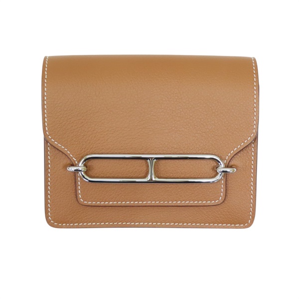 金棕色 Evercolor皮革 Roulis Slim 皮夾