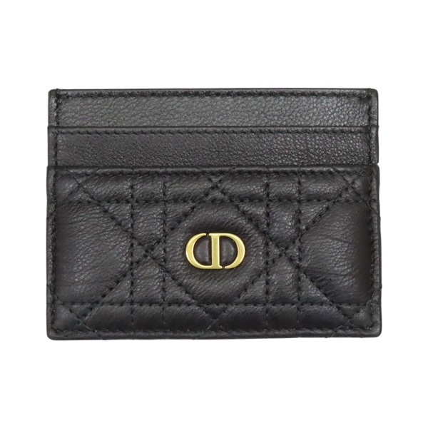 黑色 藤格紋 牛皮 Caro Freesia 卡夾 名片夾 S5130