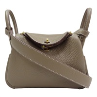 18 Etoupe 大象灰 TOGO 牛皮 mini lindy 兩用包