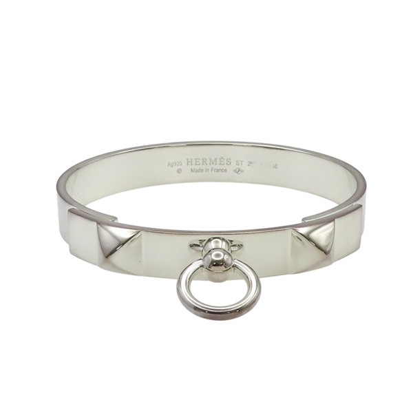 【再降價】925純銀 Collier de Chien 手環【HERMES 愛馬仕】