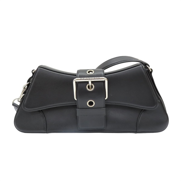 黑色牛皮 Lindsay 肩背包 701139