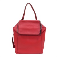 紅色牛皮 後背包