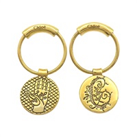 金色 鍍金 耳環【Chloe 克羅伊】