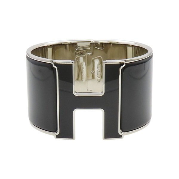 黑色 琺瑯 Clic Clac H Bangle XL 寬版 手環【HERMES 愛馬仕】