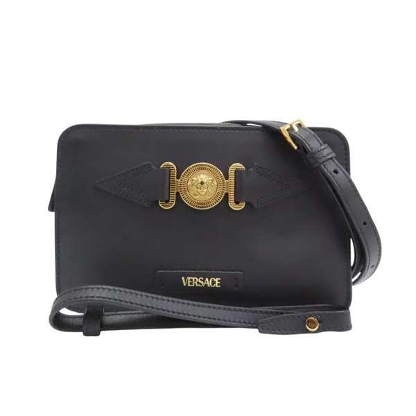 黑色牛皮 Medusa Biggie 兩用包【VERSACE 凡賽斯】