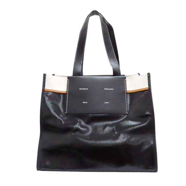 黑白拚色 尼龍 帆布 托特包 肩背包【Proenza Schouler】