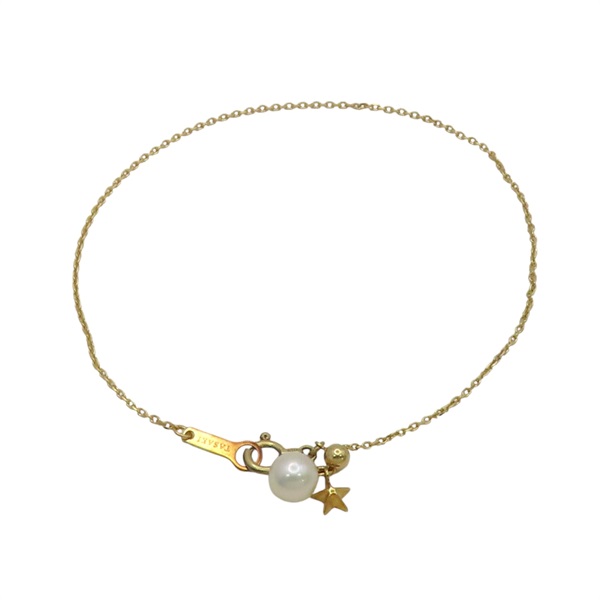 18K黃金 珍珠 星星 手鍊【TASAKI 田崎】