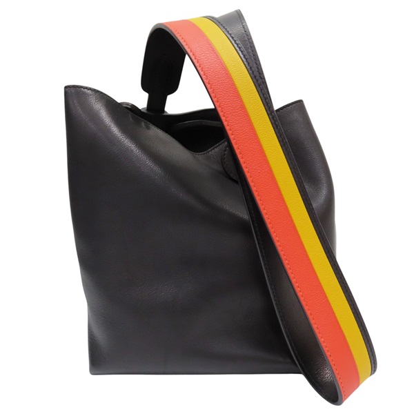 黑色 Evercolor牛皮 肩背包 C刻