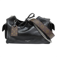 黑色 羊皮 CarryAll Cargo Vibe PM 肩背包 M24861