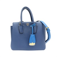 藍色牛皮 兩用包