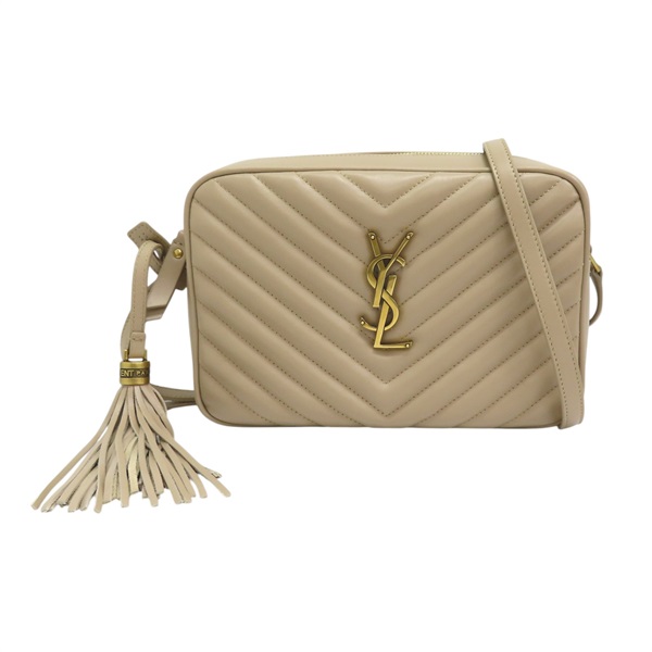 杏色 牛皮 LOU相機包 肩背包 612544