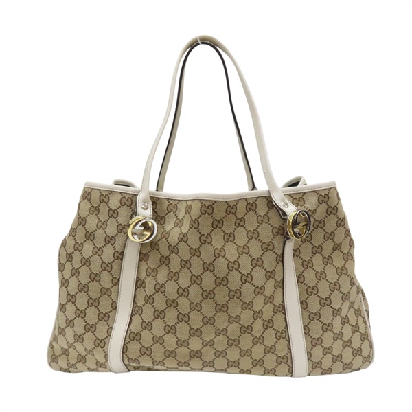 棕色 GG帆布 手提包 單肩包 232956