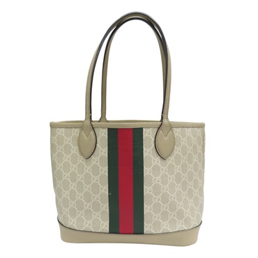 卡其色 GG Supreme帆布 Ophidia 手提包【GUCCI 古馳】 726762