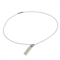 925純銀 1837 Logo Bar 項鍊