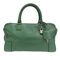 綠色 牛皮 Amazona 36 手提包【LOEWE 羅威】