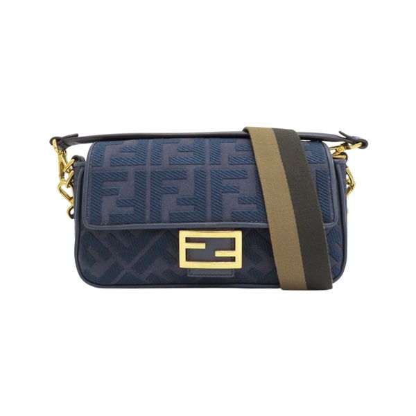 藍色 帆布 Baguette 兩用包 8BR600