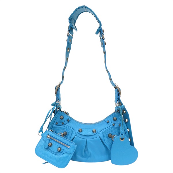 藍色 羊皮 Le Cagole XS 肩背包 671309