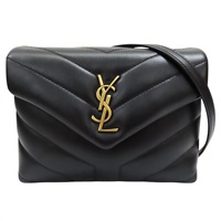 黑色 牛皮 Loulou Toy 肩背包 678401