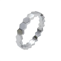 18白K金 鑽石 Bee de 戒指 57【Chaumet 尚美巴黎】 083358