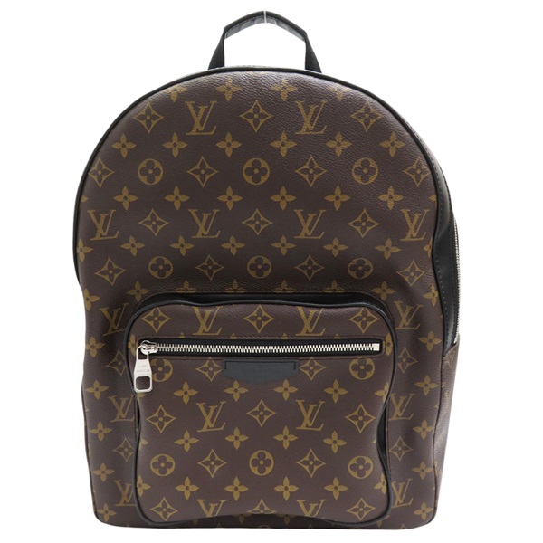 棕色 原花 Macassar 帆布 Josh 後背包 M41530