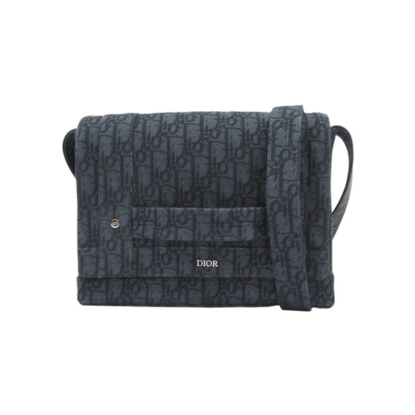 黑色 緹花帆布 肩背包