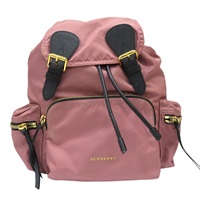 粉紅色 黑色 尼龍 rucksack 後背包 4020959