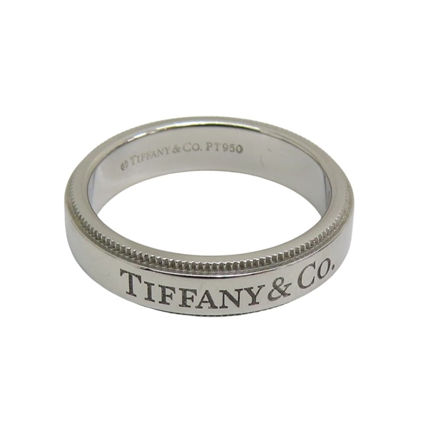 Pt950鉑金 Milgrain 紋邊 戒指 #7.5