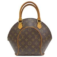 棕色 原花 PVC塗層帆布 Ellipse PM 貝殼包 手提包 M51127