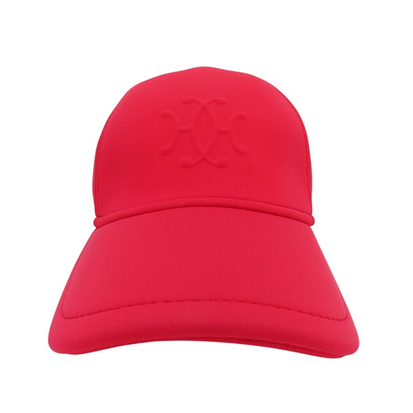 紅色 太空綿 鬆緊帶 帽子