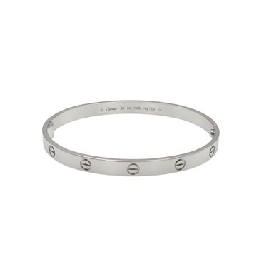 18K白金 Love 手環 #20 CRB6081920【Cartier 卡地亞】 CRB6081920