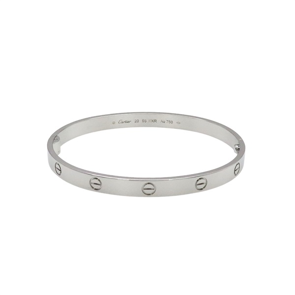 18K白金 Love 手環 #20 CRB6081920【Cartier 卡地亞】 CRB6081920