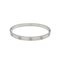 18K白金 Love 手環 #20 CRB6081920【Cartier 卡地亞】 CRB6081920