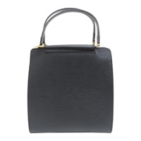 黑色 EPI 水波紋牛皮 Figari PM 手提包【LOUIS VUITTON LV 路易威登】 M52012