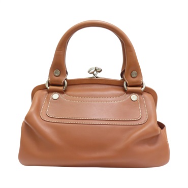 棕色 牛皮 手提包
