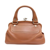 棕色 牛皮 手提包